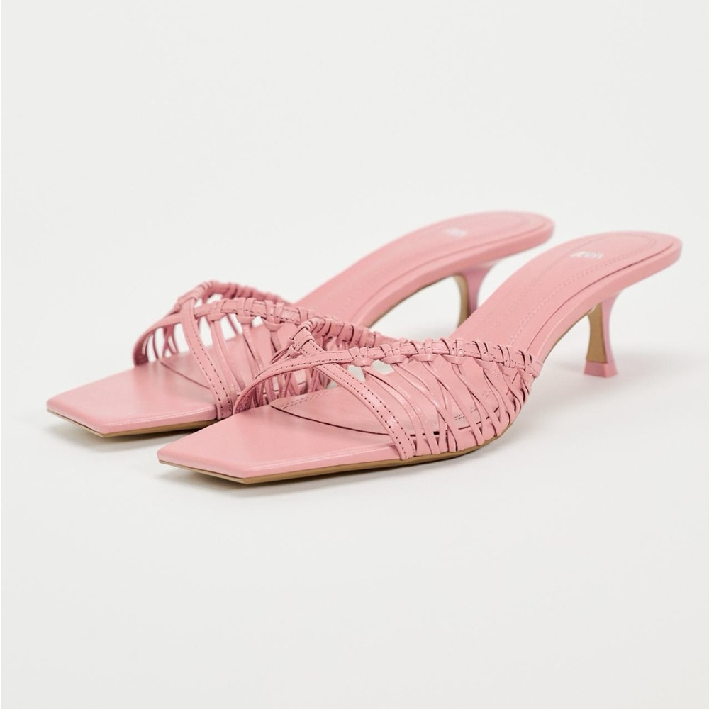 Zara Pink Kitten Heel